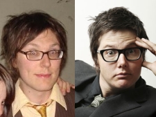 Justin Heazlewood and Hannah Gadsby
