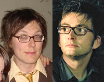 Justin Heazlewood and David Tennant